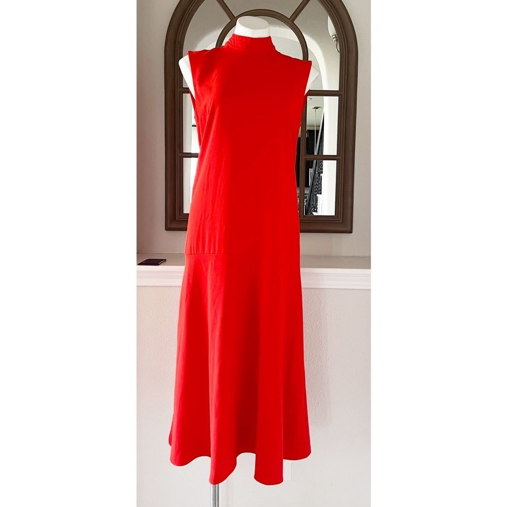 Victoria Beckham Back Tie Midi Shift Dress, Excellent, Size UK 6 US 2 - Picture 7 of 14